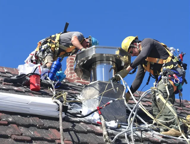 Protective chimney cap installed by Largo Chimney Sweep in Largo, FL