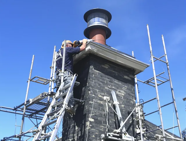 Sturdy chimney crown finished by Largo Chimney Sweep in Largo, FL