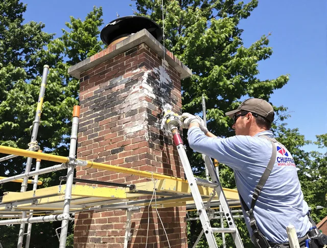 Structural chimney repair by Largo Chimney Sweep in Largo, FL